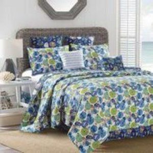 King Size  5pc Quilt Set Cataline 100% cotton